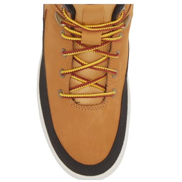 Timberland Mens Wheat Leather Seneca Bay Lace Up Mid Top Sneaker Sz 10.5 M New - Picture 11 of 12